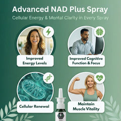 Bulk Essentials NAD+ Spray bottle with 100 sprays per bottle for convenience.
