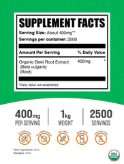 BulkSupplements Beet Root Powder spoon makes mixing into smoothies quick and easy.