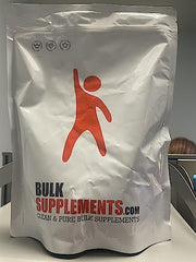 Close-up of BulkSupplements Disodium EDTA powder texture showing purity.