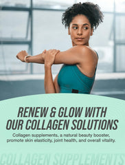 BulkSupplements hydrolyzed collagen powder serving for versatile beverage blends