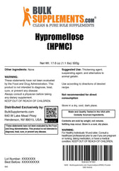 Hypromellose powder texture close-up shows smooth, consistent mixing in recipes.