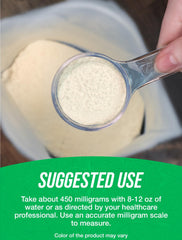 BulkSupplements Organic Lemon Powder ingredients label close-up ensuring transparency and quality