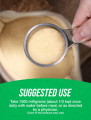 BulkSupplements White Kidney Bean Powder packaging label confirms gluten-free status
