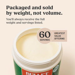 Bulletproof Collagen Peptides on the kitchen counter ready for use.
