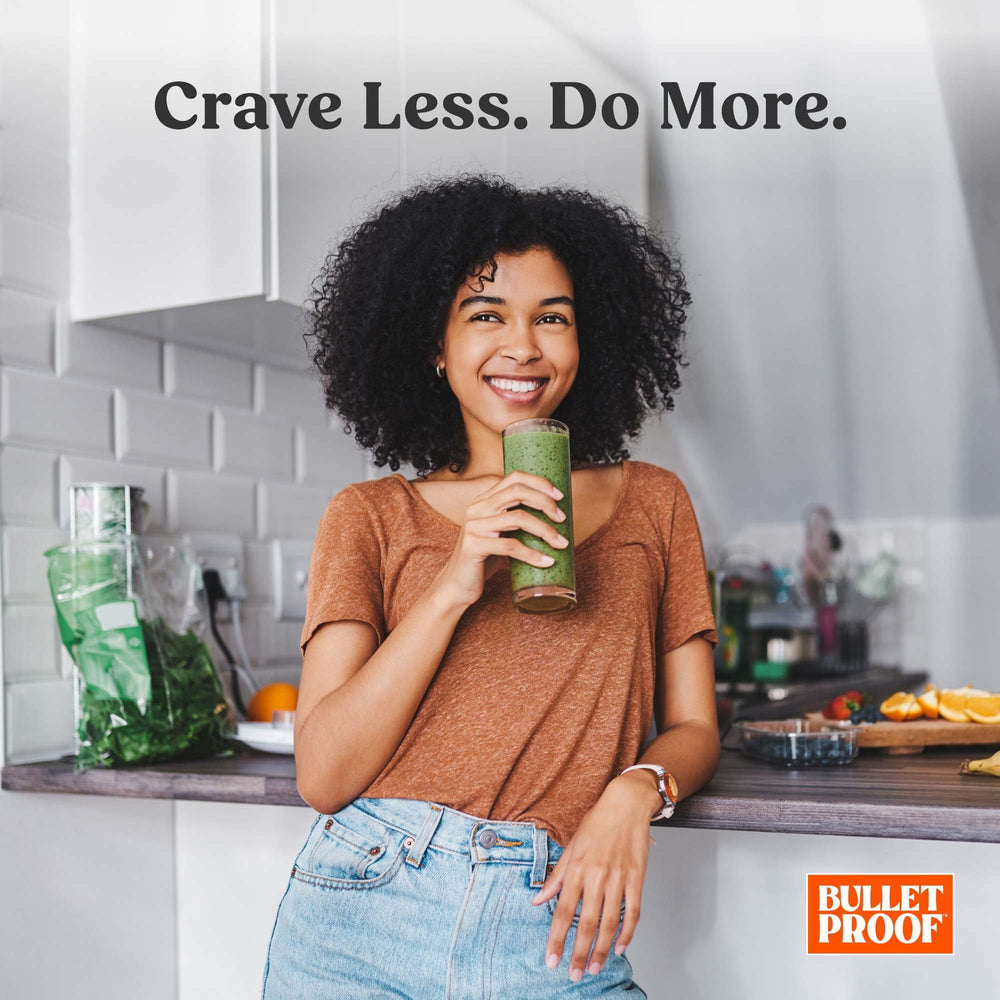 Bulletproof Innerfuel zero-sugar gluten-free badge signals clean, keto-friendly option.