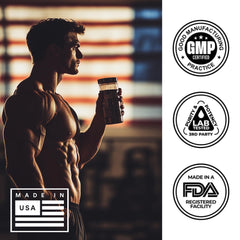 BullFit Pre-Workout label highlights energizing ingredients for better endurance and focus.