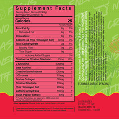 Bullfit Pre-Workout Peach Mango being mixed with water for steady focus