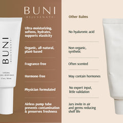 After-swim or post-activity scene with the balm.
