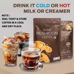 Bunkell Mushroom Coffee antioxidants supporting daily immune-friendly routine