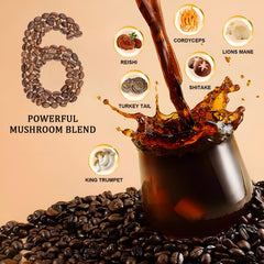 Bunkell Mushroom Coffee Reishi close-up showing immune-friendly routine potential