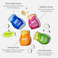 Buoy Electrolyte Drops Variety Pack pour demonstrates easy mixing in beverages