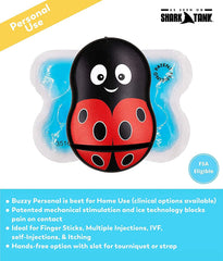 Buzzy Personal bundle includes ice wings, batteries, and instructions.