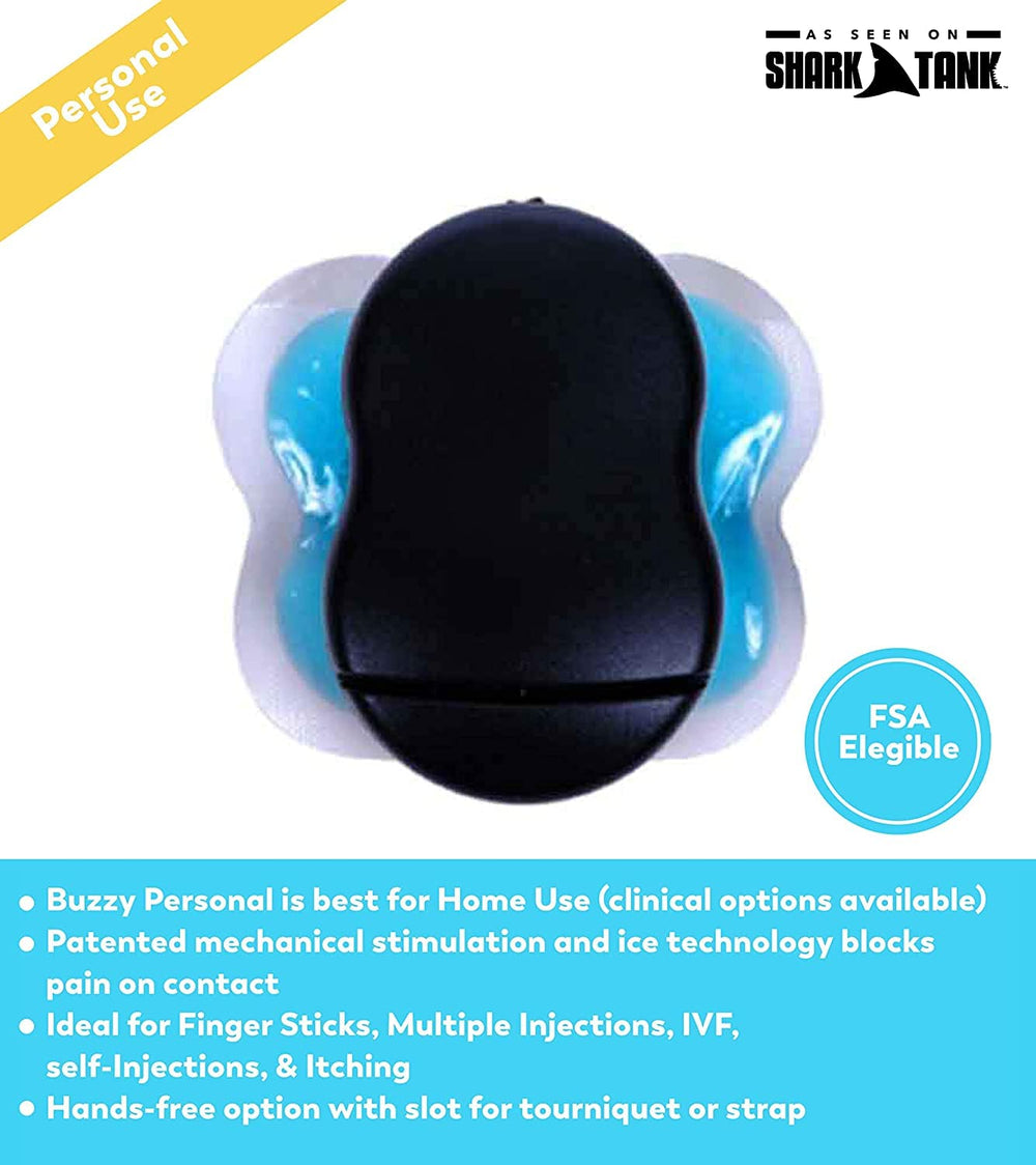 Buzzy Personal aids venipuncture and cosmetic injections with vibration and cold therapy