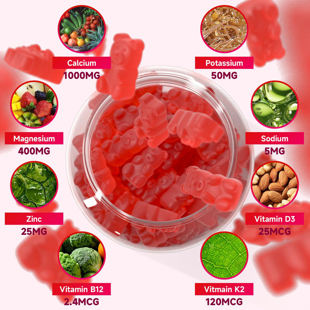 BVIVLOO gummies on the go in a bag for convenient daily nutrition