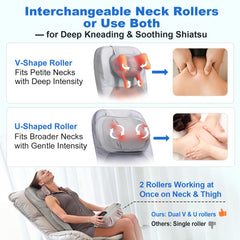 BWPIWPR 4D kneading nodes close-up for targeted muscle relief.