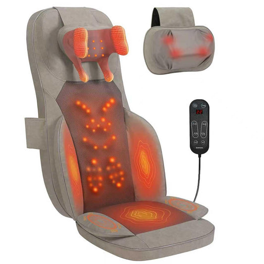 BWPIWPR Shiatsu Massage Cushion neck area with 4D kneading for deep relaxation