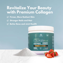 Byblite biotin image illustrating hair and nails strength.