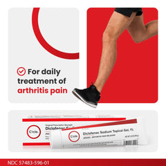 Applying C'rcle gel to the elbow for daily arthritic relief