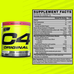 C4 Original Watermelon caffeine highlight signals sharp energy.
