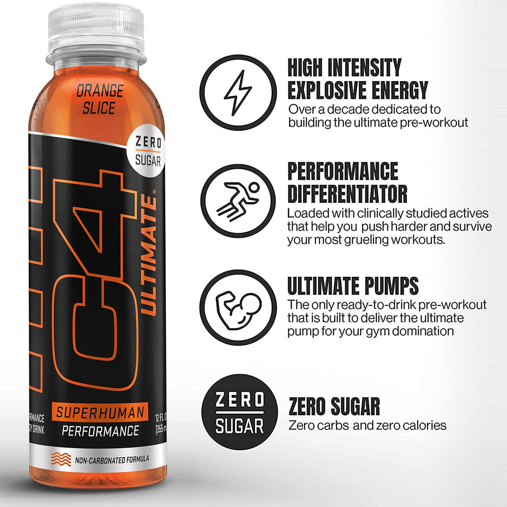 C4 Ultimate beta-alanine and citrulline malate blend supports endurance during training