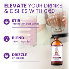 C60 Power Cinnamon serving teaspoon ready for morning routine.
