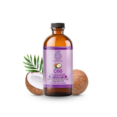 C60 Purple Power bottle front showing a daily wellness focus