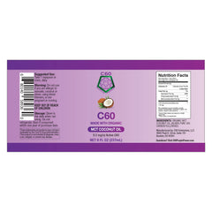 C60 Purple Power measuring spoon ready for a morning dose.