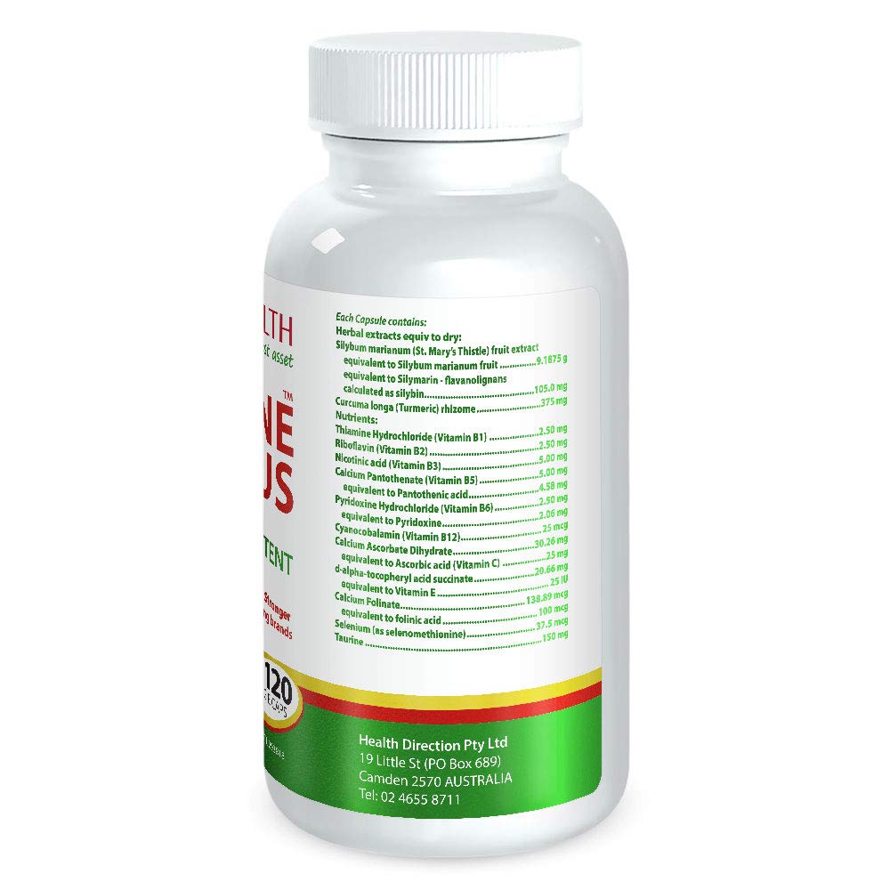 Close-up of the LivaTone Plus herbal blend with turmeric and milk thistle supporting liver health.
