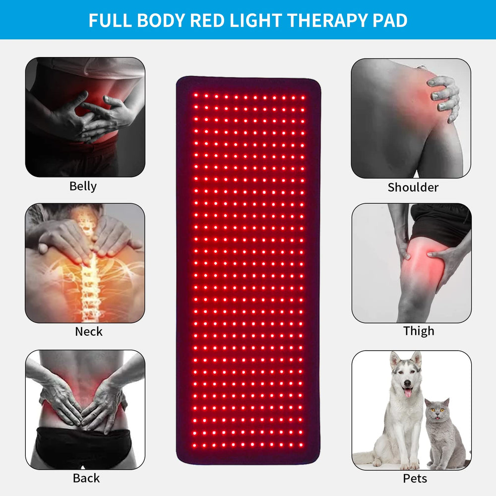 cabpay infrared light pad with large area for comfortable, wide-area treatment