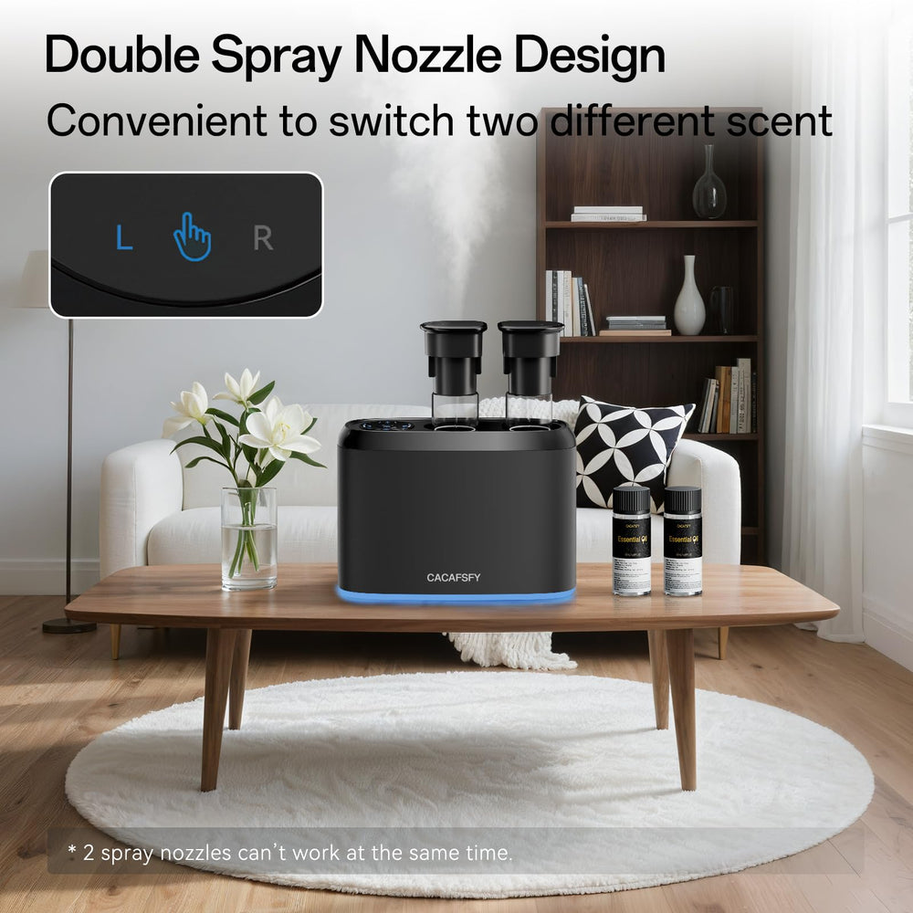 CACAFSFY Aluminum body ensures durability and quiet operation