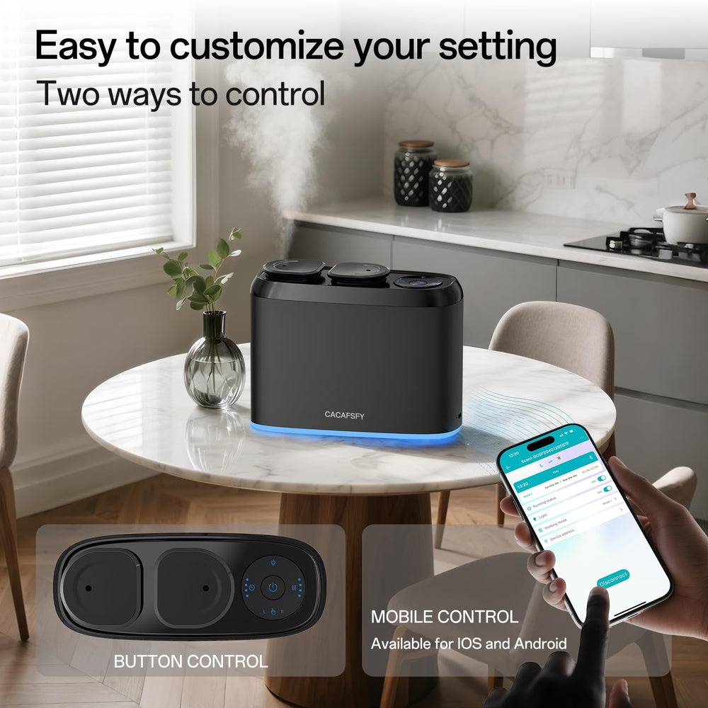 CACAFSFY App Control interface for remote fragrance scheduling