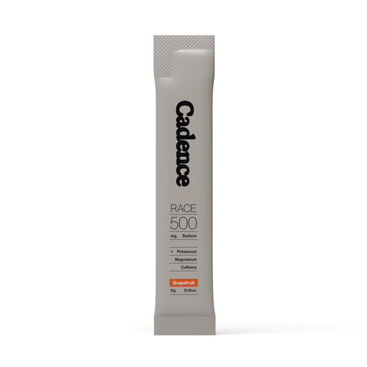Cadence Race Energy Grapefruit carton front view for on-the-go hydration