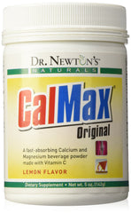Cal-Max bottle front shows an all-in-one calcium magnesium vitamin C blend for daily wellness.
