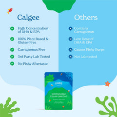 Calgee sustainable packaging pouch reflects carbon-negative, plant-based materials.