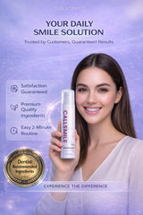 CallsMile Pro no-aftertaste refreshing flavor for comfortable whitening