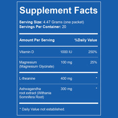 Calmify pour of the cortisol drink easy to mix for quick mood support.