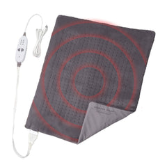 Calming Comfort in-use on bed with nine-foot cord for flexible relief.