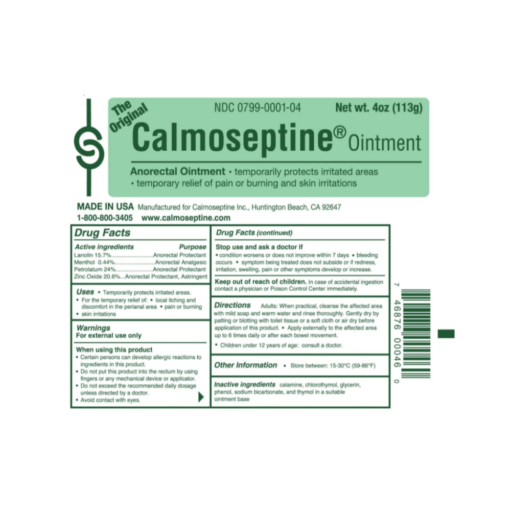 Calmoseptine moisture barrier formulation provides skin protection