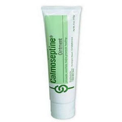 Calmoseptine application on skin with creamy texture providing soothing protection.