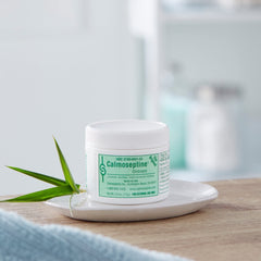 Calmoseptine Ointment packaging on display for easy access.