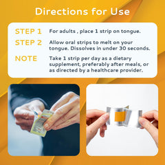 CALMOUR D3 strips are paleo, keto, and vegan friendly for flexible routines