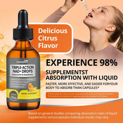 CalmSphere NADPlus drops dropper enables precise daily dosing.