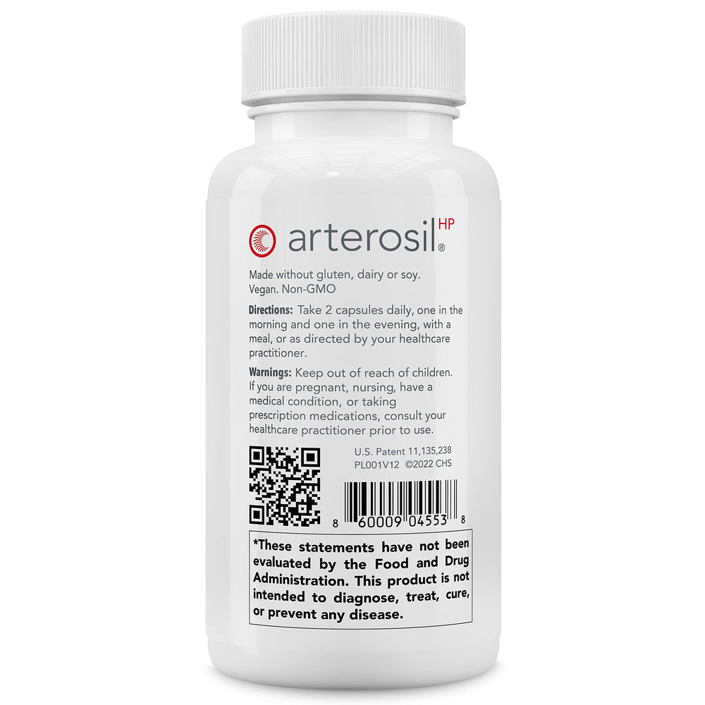 Calroy Arterosil HP Professional packaging side view signaling trusted quality.