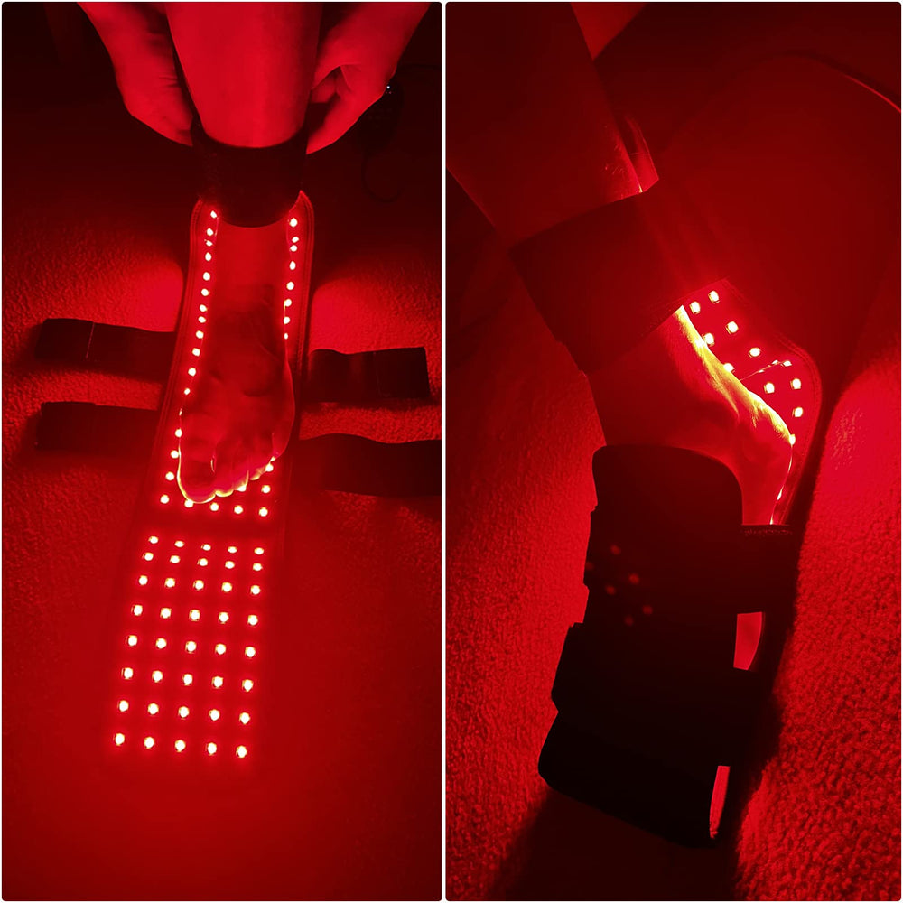 CAMECO infrared-light foot wrap offering deeper penetration for targeted relief