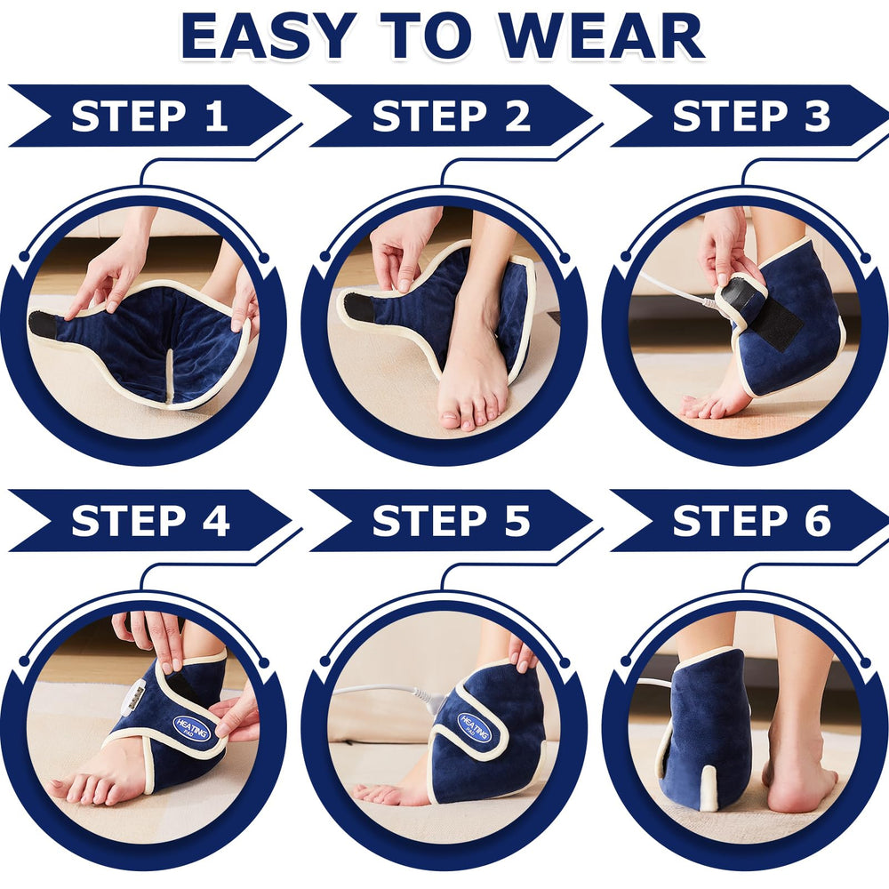 CAMECO lightweight, portable foot heating pad suitable for home or work