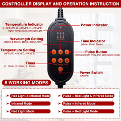 CAMECO pulse-mode feature enables gentle rhythmic light for varied sessions.