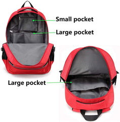 Camoredy red emergency bag with foam padding for cushioned travel protection