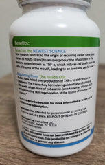 Cankerboy daily supplement tablet closeup illustrating easy integration into daily routines