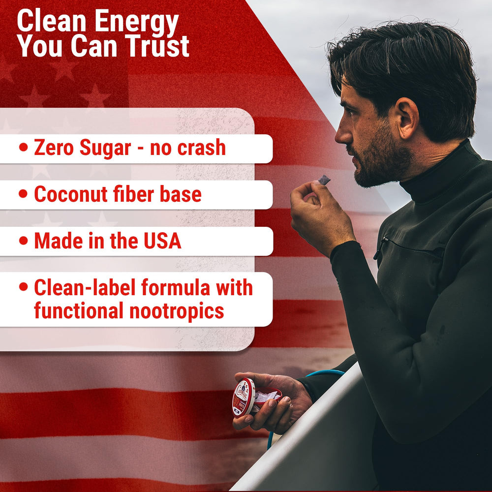 Cannadips Brain Fuel USA-made seal indicating domestic production