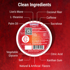 Cannadips Grape Energy Pouch USA-made label confirms domestic production